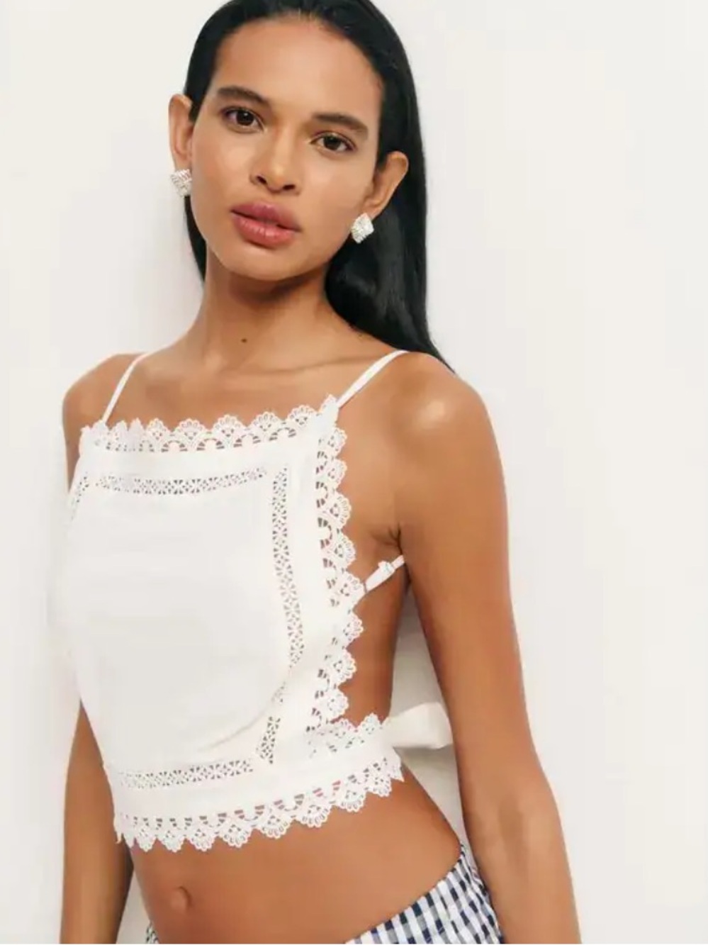 Reformation Meadow Top in White NWT, size XS